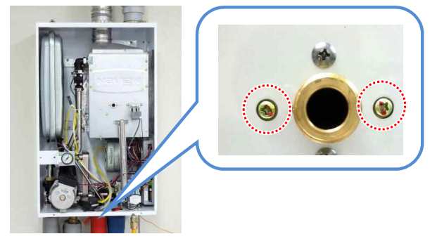 замена датчика потока воды Навьен