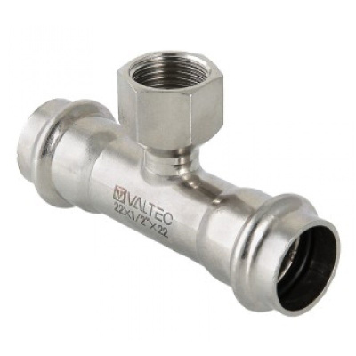 Тройник с вн.р. нерж. сталь 22х3/4 Тройник с вн.р. нерж. сталь 22х3/4